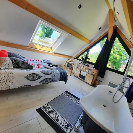 Au Calme Absolu Chez Nicolas Lindry Exterior foto